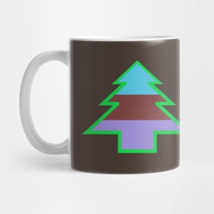 Androromantic/Androsexual Pride: Christmas Tree Mug